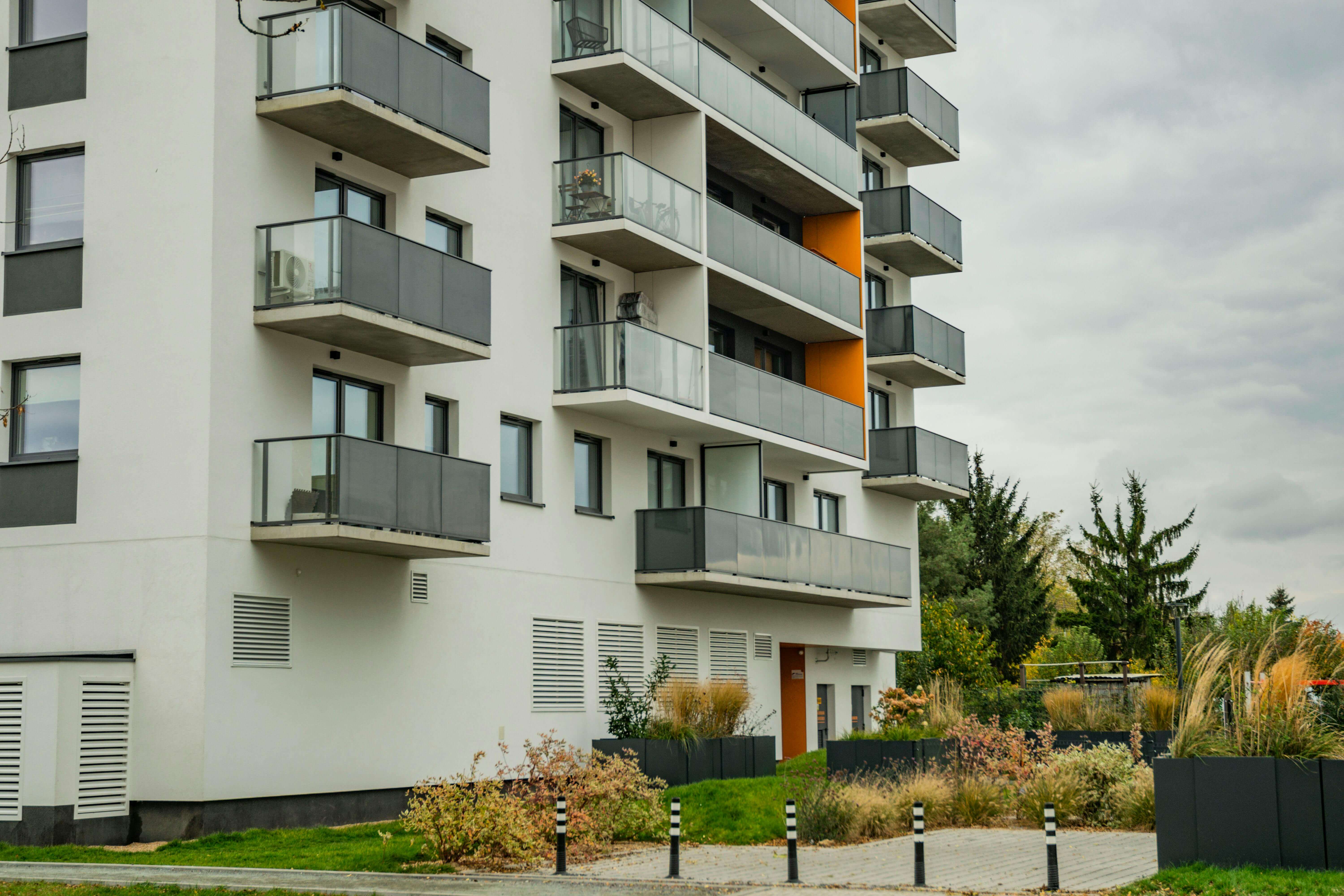Immeuble représentant un ensemble de logement étudiant à Nice